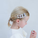 Ballerina Bow Mini Clips