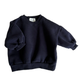 Navy Cotton Sweatshirt