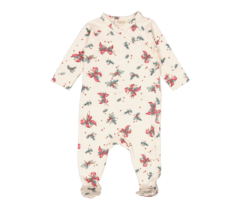 Rubetta Onesie Bows of Holly