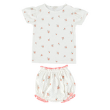 Ida Puff Sleeve Tee and Bloomer Set