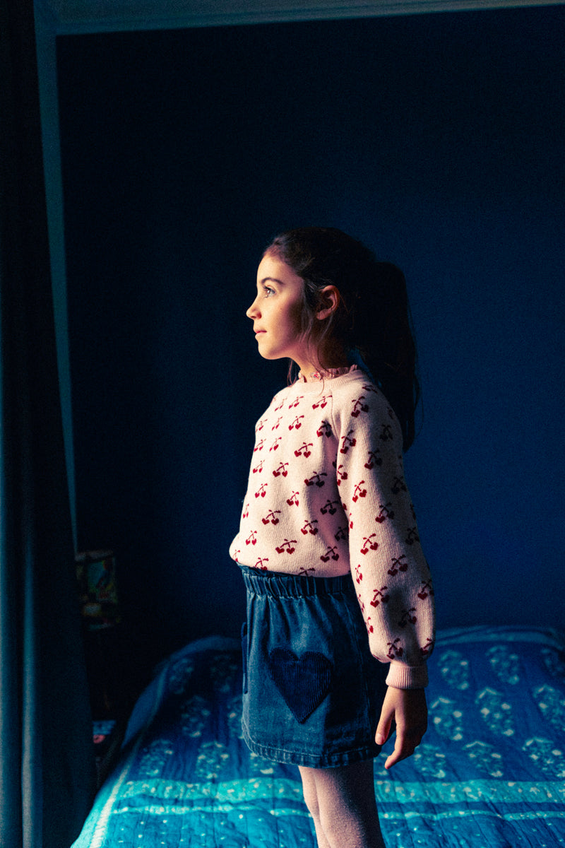 Elia Pink Cherry Sweater