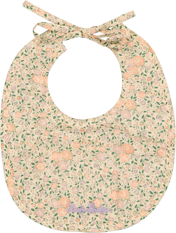 Beige Romantic Flower Bib