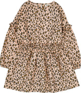 Umyma Corduroy Leopard Dress