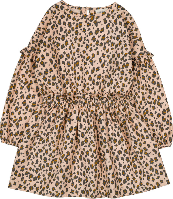 Umyma Corduroy Leopard Dress