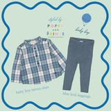 Baby Grand-Pere Tartan Shirt