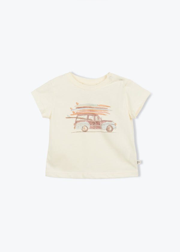 Surf Car Baby Tshirt