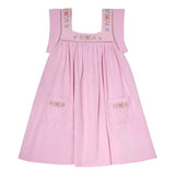 Flower Embroidered Girl Dress