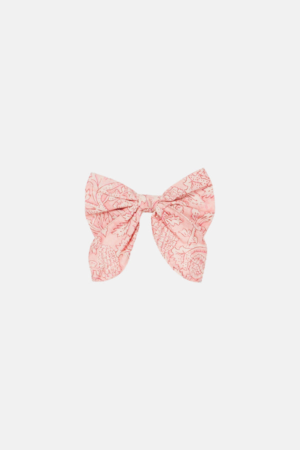 Gilla Pink Mountain Avens Hair Clip