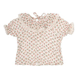 Flowered Blouse and Bloomer Set