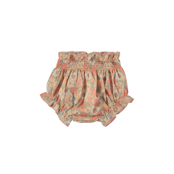 FLORAL LUREX BLOOMERS