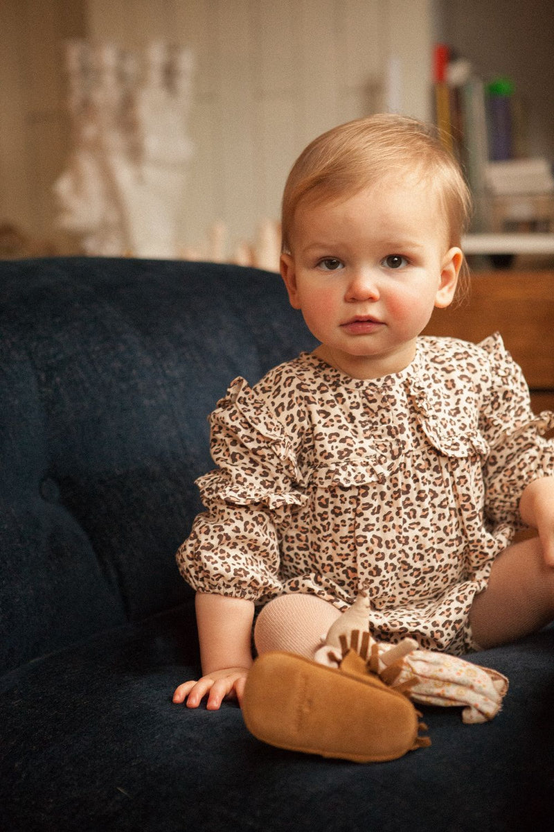 Baby Leopard Romper