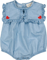 Celesta Chambray Romper