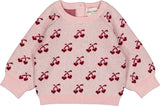 Elia Baby Pink Cherry Sweater