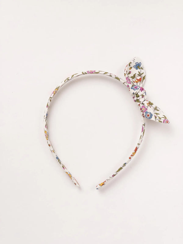 Alice Headband Small Bow Liberty Hedgerow