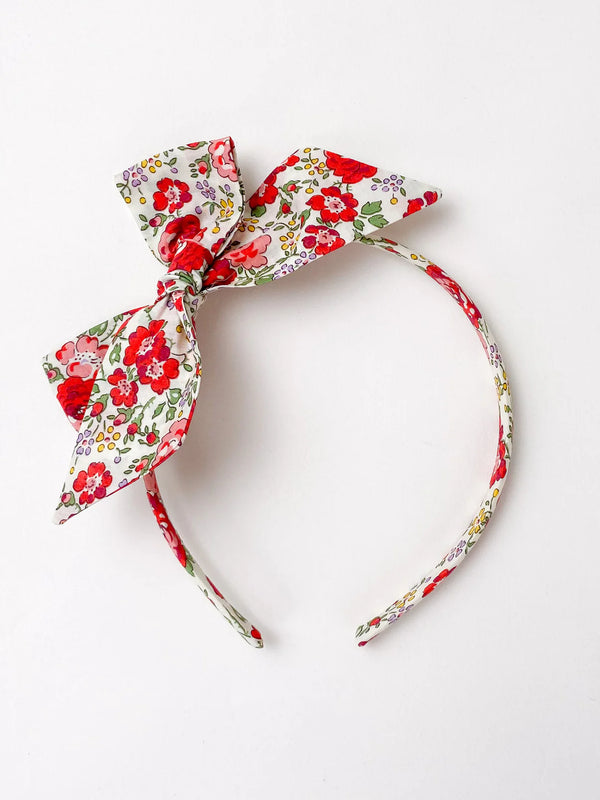 Alice Headband Large Bow Liberty Felicite