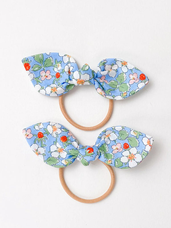 Bunny Hair Ties in Liberty Blossom