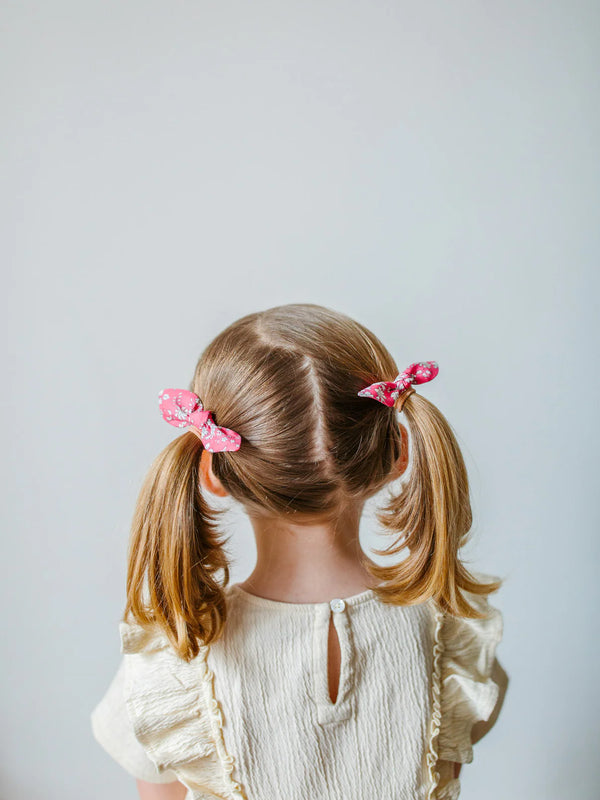 Bunny Hair Ties in Liberty Capel