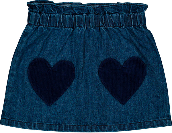 Teacher Blue Denim Skirt