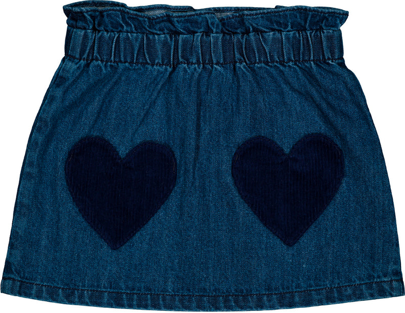 Teacher Blue Denim Skirt
