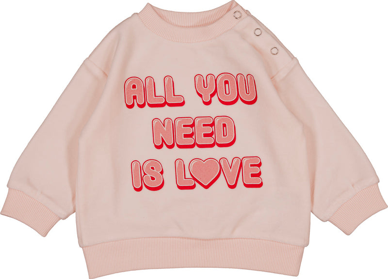 Pink Velvet Baby  Sweatshirt