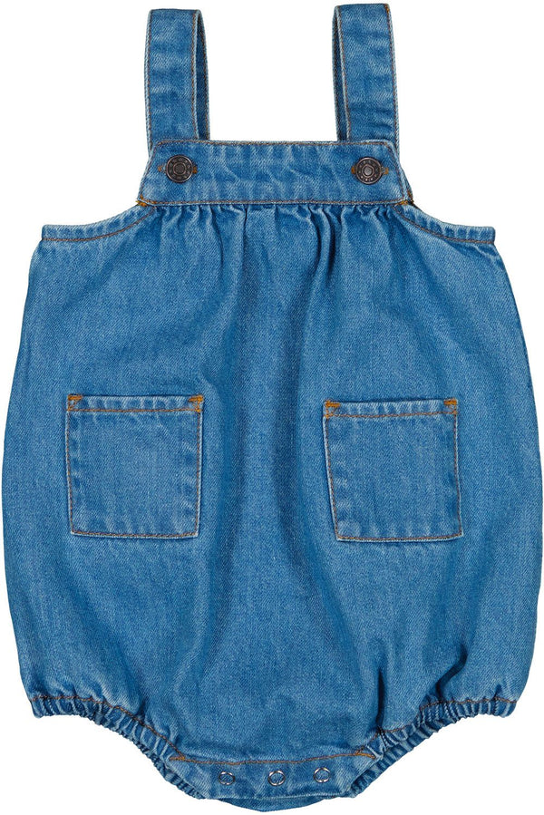 Aurelien Blue Denim Romper