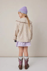 Beige Flowers Jacket