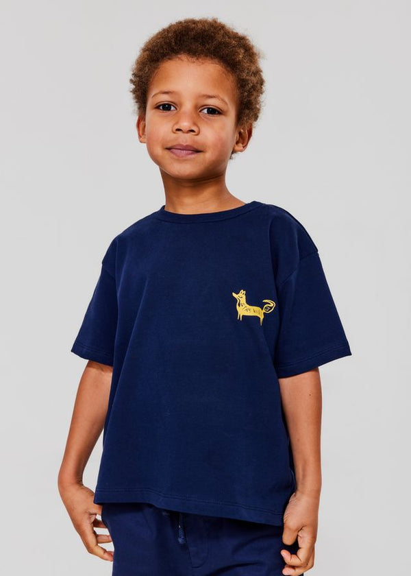 Vems Stay Wild Navy Tee