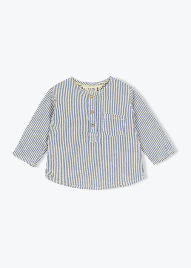 Felix Blue Seersucker Set