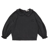 BLACK BABYDOLL SWEATSHIRT