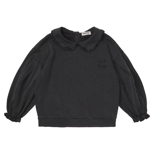 BLACK BABYDOLL SWEATSHIRT