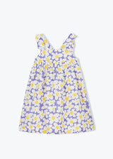 Purple Flower Girls Dress