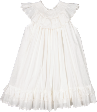 Druse Frill Cloud Dress