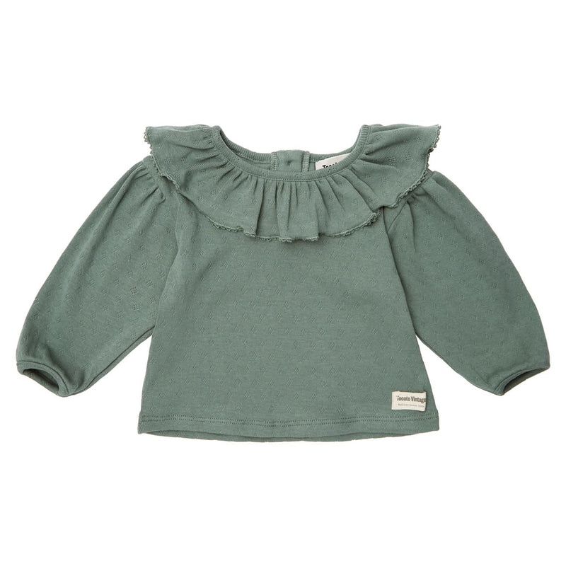 BABY GREEN POINTELLE SET