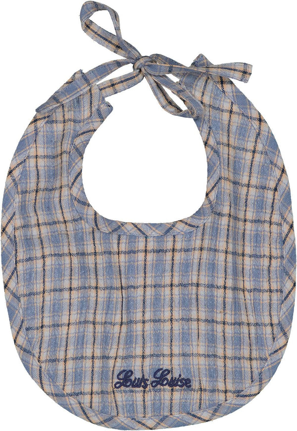 Blue Tartan Bib