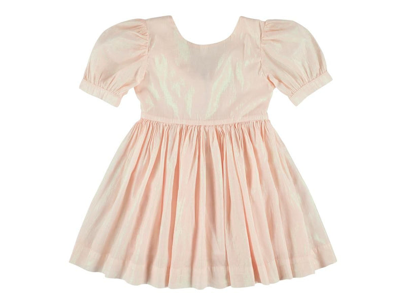 POWDER PINK URSULA LUREX DRESS