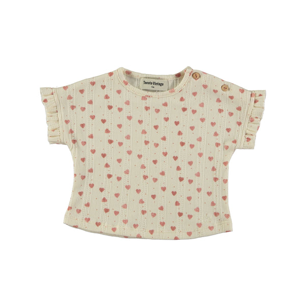 BABY HEART T-SHIRT AND LEGGINGS SET