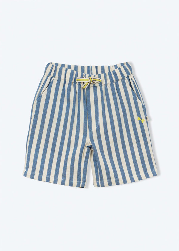 Blue Stripe Bermuda Short