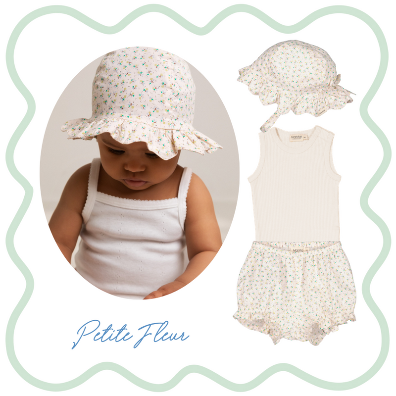 Alba Baby Hat Petite Fleurs